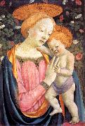 DOMENICO VENEZIANO Madonna and Child dfgw painting